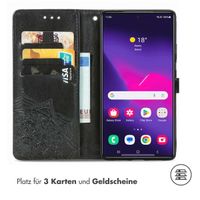 imoshion Mandala Klapphülle Samsung Galaxy S24 Ultra - Schwarz