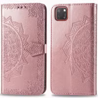 imoshion Mandala Klapphülle Huawei Y5p - Roségold