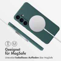 imoshion Color Back Cover mit MagSafe für das Samsung Galaxy S25 - Dunkelgrün