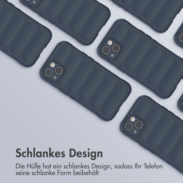 imoshion EasyGrip Back Cover für das iPhone 13 - Dunkelblau