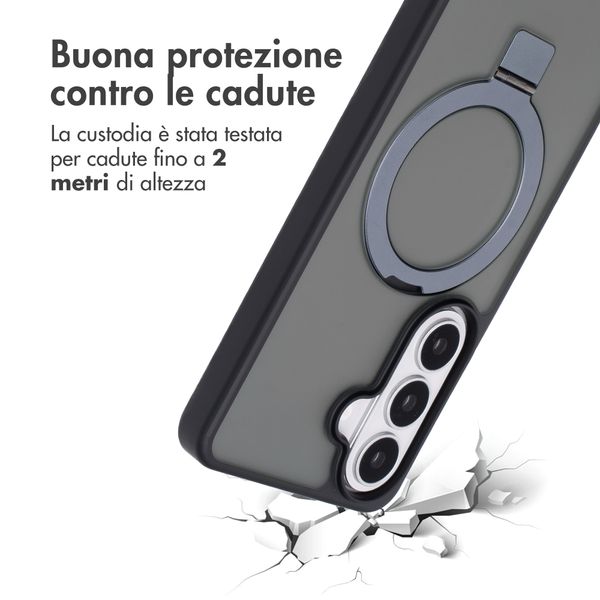 Accezz Ring Stand Backcover mit MagSafe Samsung Galaxy S26 - Schwarz