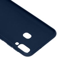 imoshion Color TPU Hülle Dunkelblau für Samsung Galaxy A20e