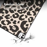 imoshion Design Trifold Klaphülle Apple iPad Pro 11 (2024) M4 - Leopard