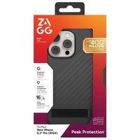 ZAGG Denali Snap KickStand Case mit MagSafe für das iPhone 16 Pro - Schwarz