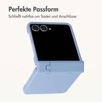 imoshion Color Backcover mit Ständer Samsung Galaxy Z Flip 8 - Hellblau