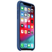 Apple Silikon-Case Delft Blue für das iPhone Xs / X