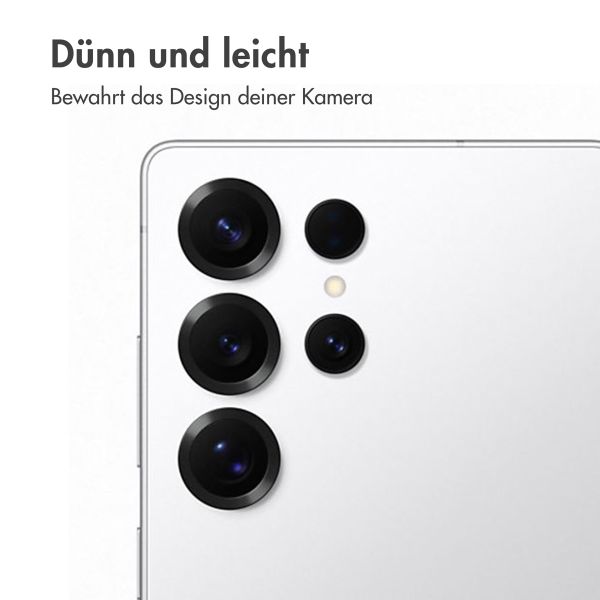 imoshion 2er-Pack Objektivschutz für Kamera für das Samsung Galaxy S25 Ultra - Titanium Whitesilver