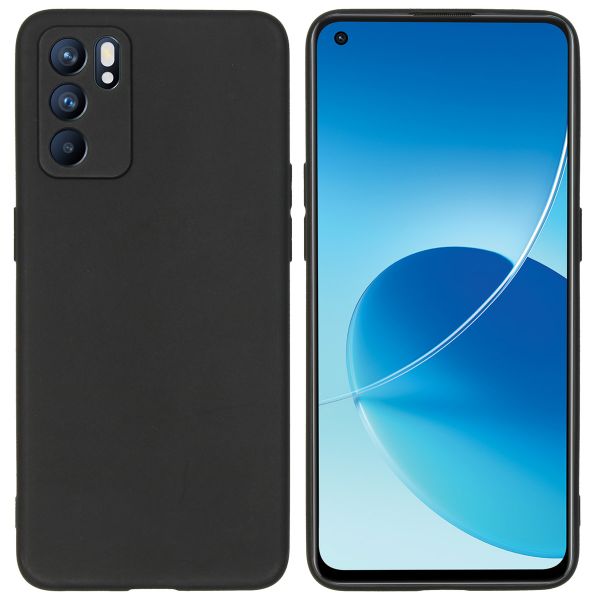 imoshion Color TPU Hülle für das Oppo Reno 6 Pro 5G - Schwarz