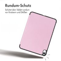 imoshion Trifold Klapphülle Apple iPad 11 (2025) 11 Zoll A16 / iPad 10 (2022) 10.9 Zoll - Rosa
