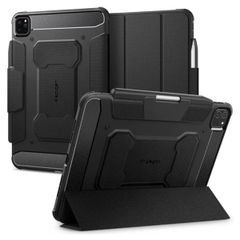 Spigen Rugged Armor Pro Klapphülle Apple iPad Pro 11 (2025) M5 / (2024) M4 - Schwarz