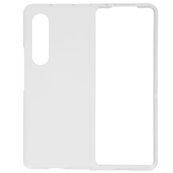 Clear PC Backcover für das Samsung Galaxy Z Fold3 - Transparent