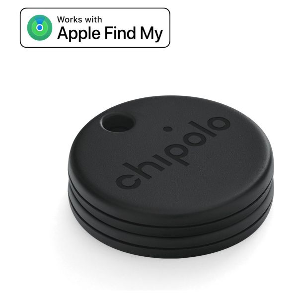 Chipolo ONE Spot – GPS-Tracker für iOS – 2 Pack – Schwarz