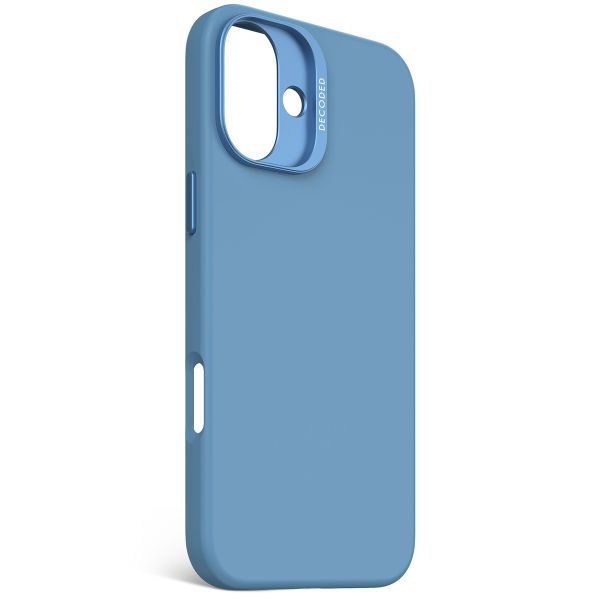 Decoded Silikon-Case MagSafe für das Apple iPhone 16 Plus - Air Blue