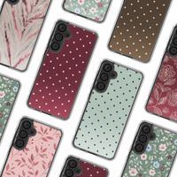 imoshion Design Hülle Samsung Galaxy A55 - Polka Dot Bordeaux