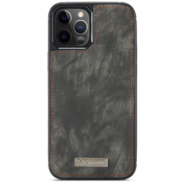 CaseMe Luxuriöse 2-in-1-Portemonnaie-Klapphülle Leder iPhone 12 Pro Max