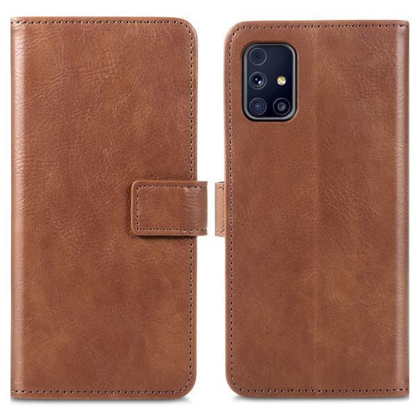 imoshion Luxuriöse Klapphülle Samsung Galaxy M31s - Braun