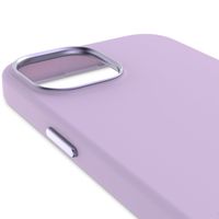 Decoded Silikon-Case MagSafe für das iPhone 15 - Violett