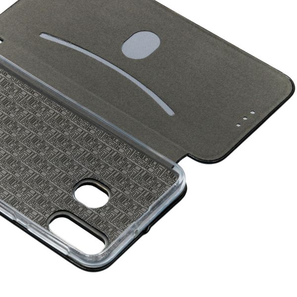 Schlankes Klapphülle Schwarz Samsung Galaxy A40