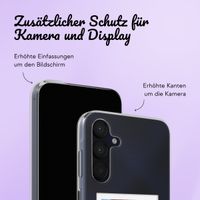 Personalisierte Hülle mit Polaroid Samsung Galaxy A52(s) (5G/4G) - Transparent