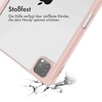 imoshion Trifold Hardcase Klapphülle Apple iPad Pro 11 (2022 / 2021 / 2020 / 2018) - Rosa