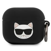 Karl Lagerfeld Choupette 3D Silicone Case für das Apple AirPods 3 (2021) - Schwarz