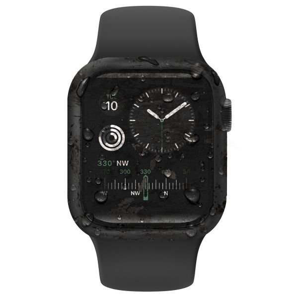 Uniq Nautic Apple Watch Hülle mit Wasserdichtem Gehärtetem Glas-Displayschutz für die Apple Watch 4-6 / SE - 40 mm - Midnight Black