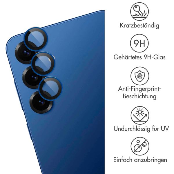imoshion 2er-Pack Objektivschutz für Kamera für das Samsung Galaxy S25 - Navy