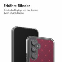 imoshion Design Hülle Samsung Galaxy A54 (5G) - Crush Check Coral Dust