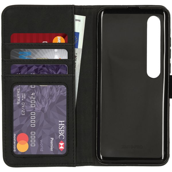 imoshion Luxuriöse Klapphülle Schwarz für Xiaomi Mi 10 (Pro)