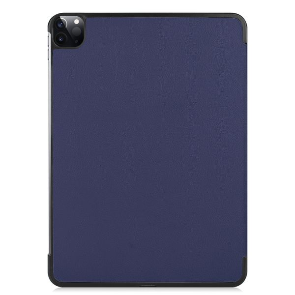 imoshion Trifold Klapphülle Apple iPad Pro 12.9 (2020) / iPad Pro 12.9 (2018) - Dunkelblau
