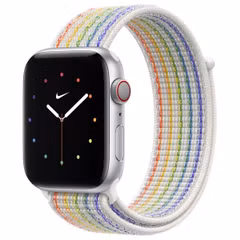 Apple Nike Sport Loop Armband für das  Apple Watch Series 1 t/m 9 / SE (38/40/41 mm) | Series 10 / 11 (42 mm) - Pride Edition