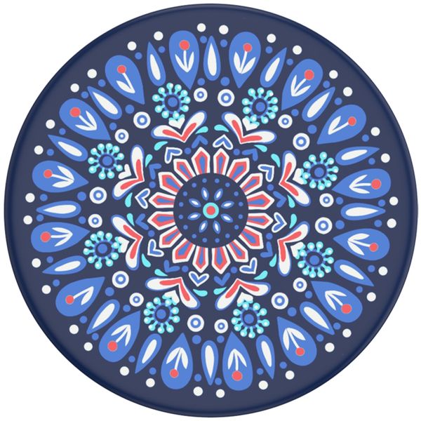 PopSockets PopGrip - Abnehmbar - Butterfly Mandala Blue