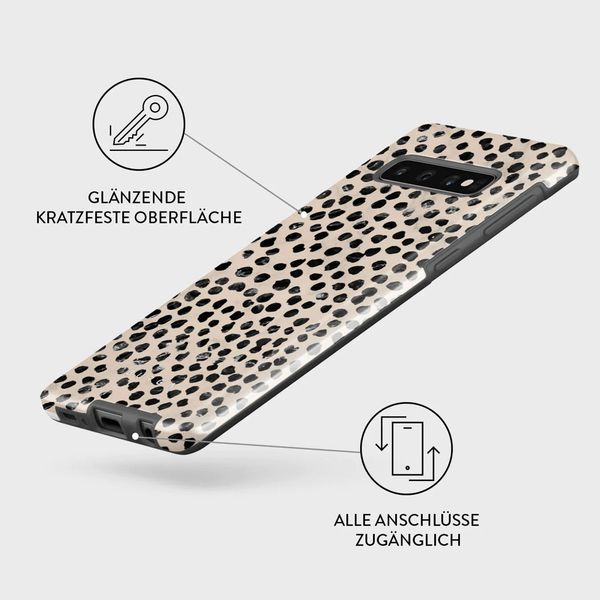 Burga Tough Back Cover für das Samsung Galaxy S10 - Almond Latte