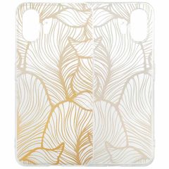 imoshion Design Hülle Nothing Phone (2) - Golden Leaves Transparent