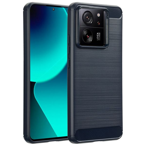 imoshion Brushed Back Cover für das Xiaomi 13T / 13T Pro - Dunkelblau