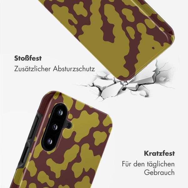 Selencia Vivid Back Cover Samsung Galaxy A17 - Moo'd Olive Dust