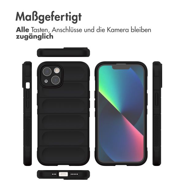 imoshion EasyGrip Back Cover für das iPhone 13 - Schwarz