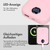 imoshion MagSafe Powerbank - 10.000 mAh - Kabellose Powerbank - Rosa