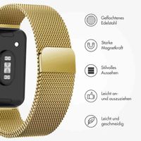 imoshion Mailändische Magnetarmband für das Samsung Galaxy Fit 3 - Gold