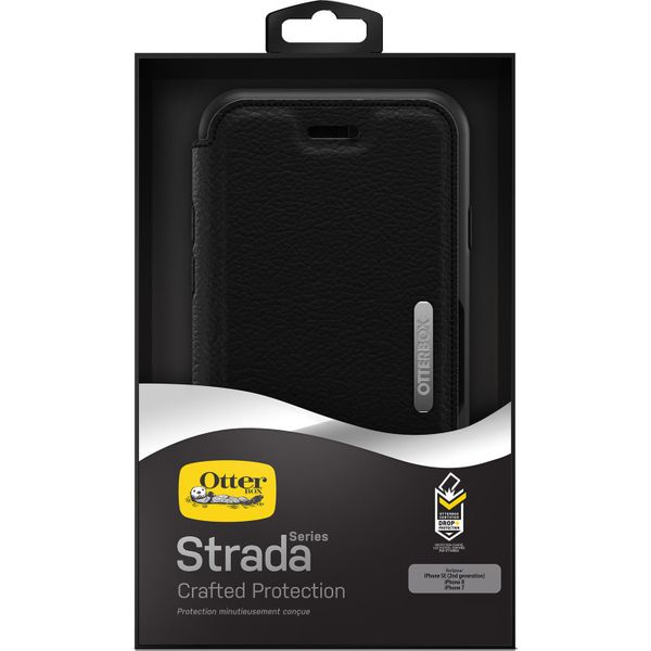 OtterBox Strada Klapphülle Schwarz Apple iPhone SE (2022 / 2020) / 8 / 7