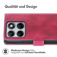 imoshion Klapphülle mit Kordel Motorola Edge 70 Fusion - Rot