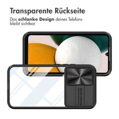 imoshion Back Cover mit Kameraschieber Samsung Galaxy A34 (5G) - Schwarz