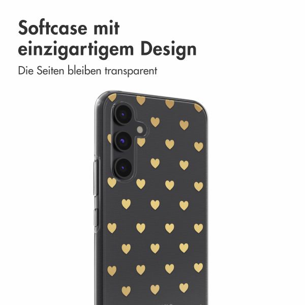 imoshion Design Hülle Samsung Galaxy A54 (5G) - Golden Hearts