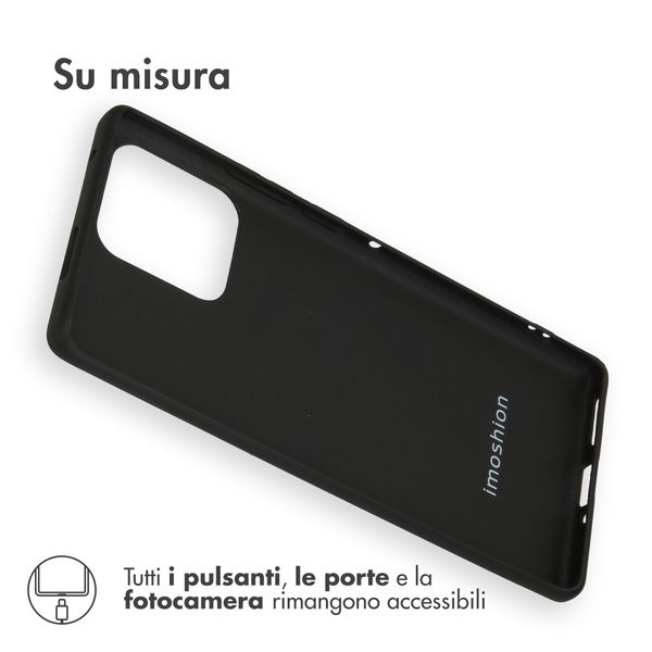 imoshion TPU Color Cover Motorola Edge 40 Pro - Schwarz