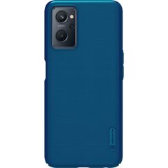 Nillkin Super Frosted Shield Case für das Realme 9i - Blau