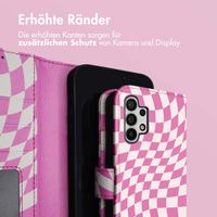 imoshion Design Klapphülle Samsung Galaxy A32 (5G) - Retro Pink