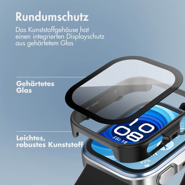 imoshion Full Cover Hard Case Huawei Watch Fit 4 Pro - Schwarz
