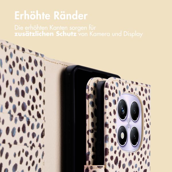imoshion Design Klapphülle Xiaomi Redmi Note 14 Pro (4G) - Black And White Dots