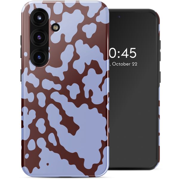 Selencia Vivid Back Cover Samsung Galaxy S25 - Moo'd Lavender Glow