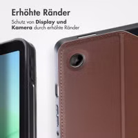 Accezz Classic Klapphülle Samsung Galaxy Tab A11 Plus - Braun